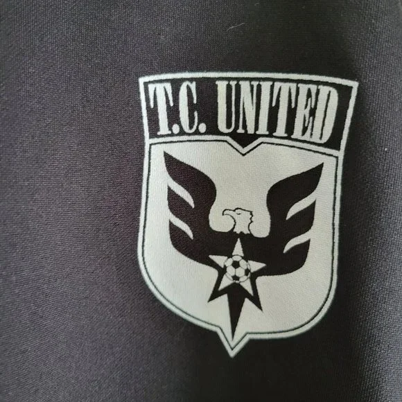 Alleson TC United Soccer Jersey Adult One-Size Black/White - Picture 2 of 5